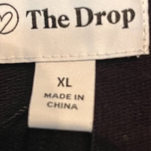 THE DROP MARIANA POWER SHOULDER MINI DRESS -BLACK -  NEW WITH TAGS - LBD - XL - Picture 8 of 10